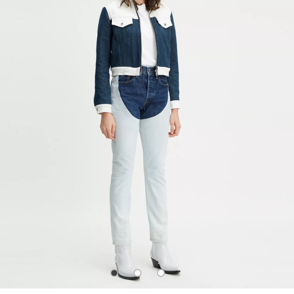 Levis Made Crafted 501 Skinny Chaps Selvedge Jeans
